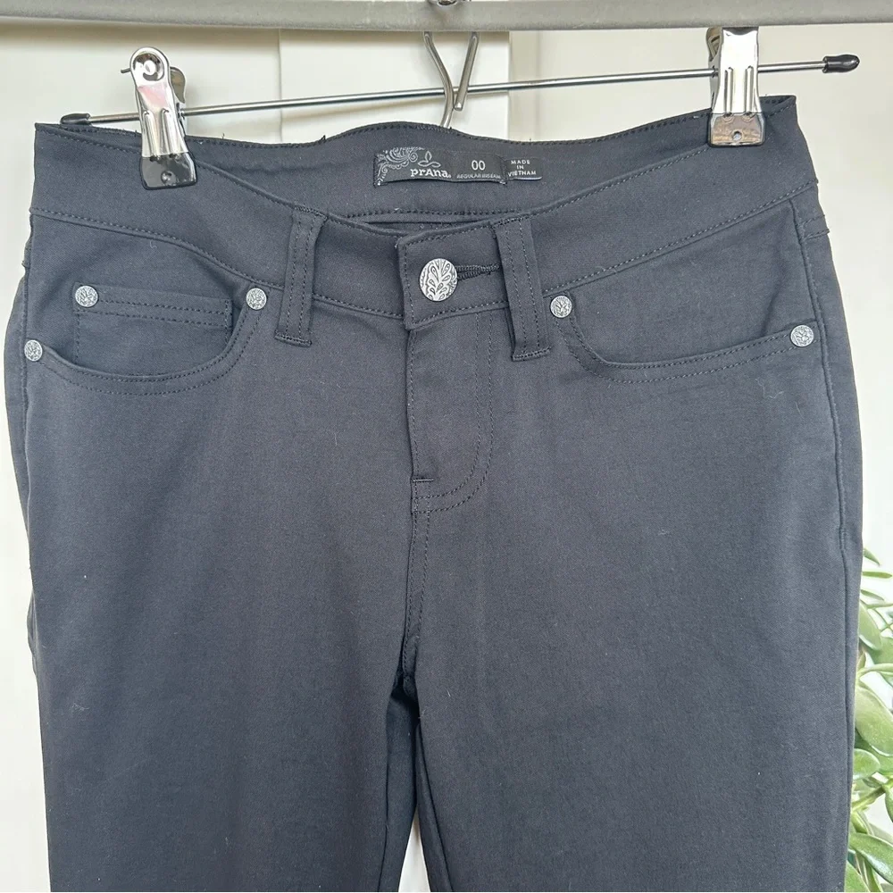 PrAna Skinny Jeans, Charcoal Gray - Picture 2 of 7